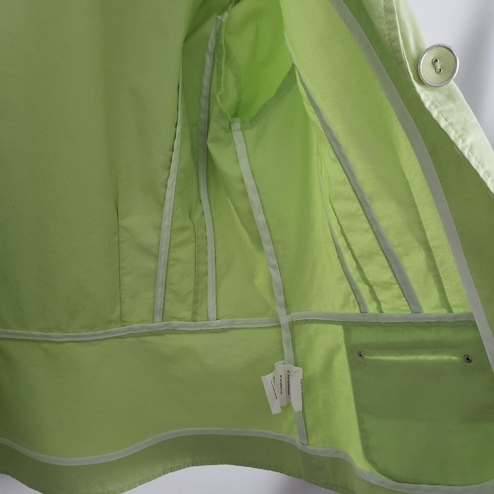 Biaggini Women's Lime Green Light Weight Spring Blazer - Picture 7 of 14